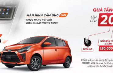 TOYOTA WIGO NỘI THẤT TIỆN NGHI, ĐI ĐÂU CŨNG THOẢI MÁI